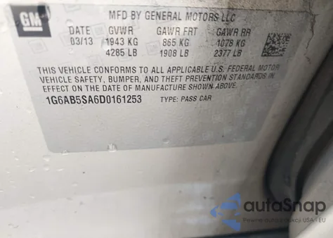 1G6AB5SA6D0161253